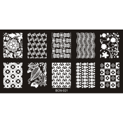 Matrita Stampila unghii #BCN021